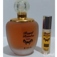 ادکلن رویال رامبو و عطر جیبی حجم 100 میل کیفیت و رایحه عالی