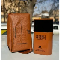 ادکلن مردانه لوکسوری لجند حجم 100 میل کیف چرمی با کیفیت بالا