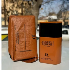 ادکلن مردانه لوکسوری لجند حجم 100 میل کیف چرمی با کیفیت بالا