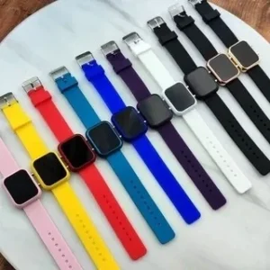 ساعت مچی ال ای دی سیلیکونی بالاترین کیفیت